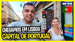 Nossa PRIMEIRA VEZ em LISBOA a capital de PORTUGAL 🇵🇹 [upl. by Faustina88]