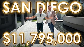 INSIDE A 118 MILLION DOLLAR MANSION IN SAN DIEGO [upl. by Genni]