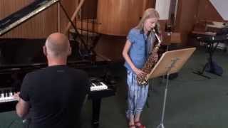 DoReMi doadeer from quotthe sound of musicquot Saxophone amp Piano duet by Femke amp Joost [upl. by Kiele]