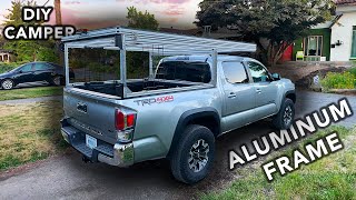 Building a Truck Camper From Scratch  Part 1 The Frame [upl. by Nirtak843]