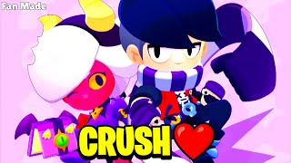 ECCO LE CRUSH DEI BRAWLER ❤️ Brawl Stars ITA Fan Made [upl. by Norty585]