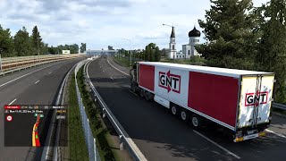 Reckless Delivery 286  1t Cut Flowers  Volvo FH16  Euro Truck Simulator 2 Gameplay  High Speed [upl. by Alenoel]