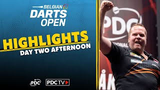 DELIGHTFUL DOUBLING  Day Two Afternoon Highlights  2022 Belgian Darts Open [upl. by Nievelt400]