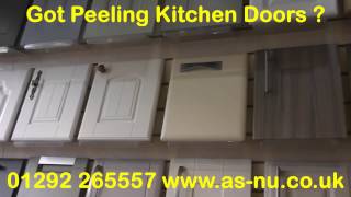 Kitchen Doors Peeling   Then Call 01292 265557 [upl. by Lazar746]