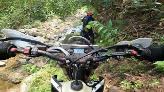 2022 Rieju MR 200cc Trail riding In Hawaii Old Timers Palisades Oahu [upl. by Millisent309]