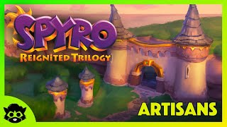 Spyro 1 Reignited  Part 1 Artisans Home 100 All Gems amp Dragons [upl. by Jerz]