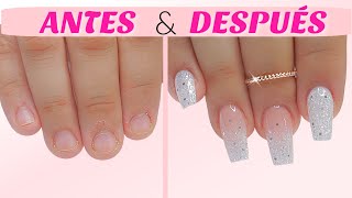 Transformación EXTREMA De Uñas Mordidas a Uñas HERMOSAS [upl. by Reisch970]