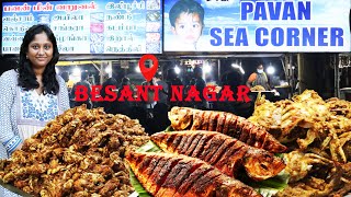 இலி பூச்சியும்🐞 SQUID Fryயும்  Chennai Bessy Beach Street Foods  Tamil Food Review [upl. by Kimon]