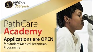 Pathcare Medical Technician Learnership now open  Application process  Requirements [upl. by Ehcor]