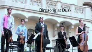 AYO String Quartet performs Birdsong at Dusk written by and featuring William Barton [upl. by Yauqaj]