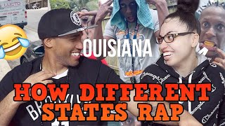 How Different States Rap Part 1 amp 2 [upl. by Relyuhcs]