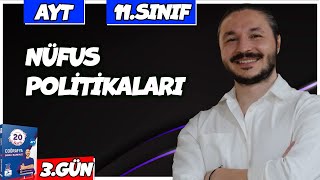 🌍 NÜFUS POLİTİKALARI SORU ÇÖZÜMÜ 2025 🔴27 Günde AYT Coğrafya 3 🟡11sınıf coğrafya  3 [upl. by Haimehen703]