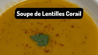 Soupe de Lentille Corail  Facile et Rapide  Recette au Cookeo [upl. by Domella492]