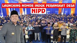 LAUNCHING NOMOR INDUK PERANGKAT DESA NIPD Dan Seragam Batik Baru PPDI  Semoga Yang Lain Menyusul [upl. by Miguela]