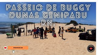 PASSEIO DE BUGGY NAS DUNAS DE GENIPABU NATAL RN [upl. by Pitchford]