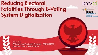 Reducing Electoral Fatalities Through EVoting System Digitalization [upl. by Lewanna346]