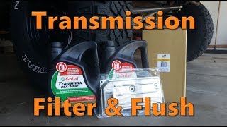 Jeep Transmission Filter Change amp Fluid Flush [upl. by Edmea]