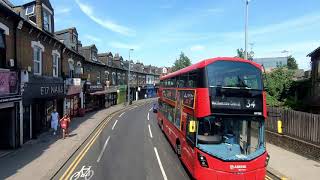 London BUS Ride 🇬🇧 Route 275  WALTHAMSTOW to BARKINGSIDE via Highams Park Woodford 🚌 [upl. by Charbonnier]