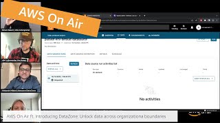 AWS On Air ft Introducing Amazon DataZone Unlock data across organizational boundaries [upl. by Ursel]