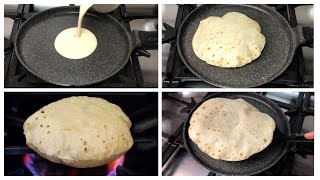 10 Minutes Recipe  The Perfect Roti Phulka Chapati   No knead  No Rolling 🙂 [upl. by Siol]