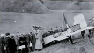 Aviation history  Louis Blériots flight across the English Channel [upl. by Norty]