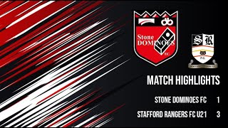 SDFC v Stafford Rangers FC U21  First Team  Staffs County Cup 2324  Full Match  FT 13 [upl. by Allesor]