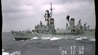 HMAS Westralia amp Brisbane RAS UNREP accident Houston we have a problem [upl. by Bethesde]