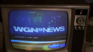 Watch a 1969 Zenith Color TV The Last evening of NTSC broadcasting [upl. by Tomas]