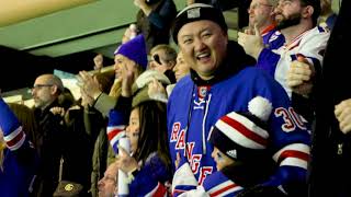 New York Rangers Goal Song Fan Experience [upl. by Yenahpets823]