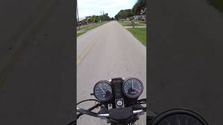 ALMOST ATTACKED AFTER THE RIDE chickens cb650 motorcyle [upl. by Wagner]