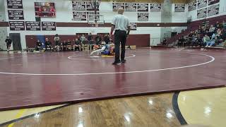 ledyard vs East lineNorwich tech 150 wrestling [upl. by Aihsyt97]