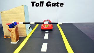 Arduino Automatic Toll Collection Gate Project for beginner  Automatic Smart Car barrier [upl. by Nike]