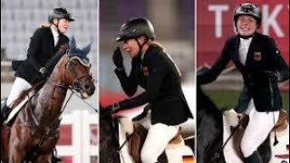 annika schleu horse video  annika schleu horse olympia [upl. by Alisun793]