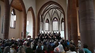 Kammerchor des Musikgymnasiums Vaskivuori  Finnland Pelottomien riemulaulu  EJCF Basel 2023 [upl. by Adyl452]