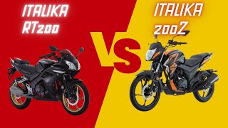 ITALIKA RT200 vs ITALIKA 200Z  Cual es Mejor [upl. by Okramed442]