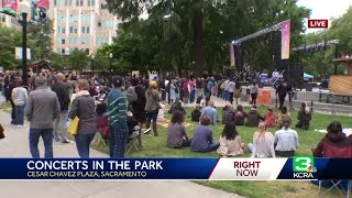 Sacramentos Concerts in the Park 2023 series kicks off [upl. by Sadoc]