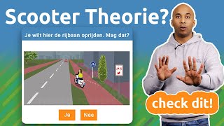 Scooter Theorie 5 Examenvragen [upl. by Ynaffital]