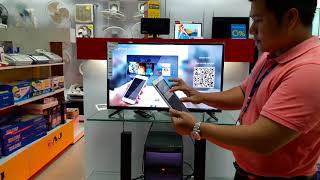 รีวิิวการเชื่อมอินเตอร์เน็ตและการเข้าใช้งาน Ehsare ของ SMART TV Aconatic [upl. by Pascale664]