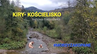 TATRY KIRY  Kościelisko Kultowe miejsce do morsowania [upl. by Jack]