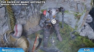 God of War  All Odins Ravens Locations Guide Allfather Blinded Trophy Walkthrough [upl. by Ahsiuqel]