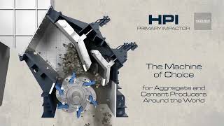 HAZEMAG  Primary Impact Crusher  HPI [upl. by Ecikram]