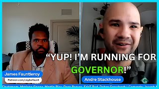 Andre Stackhouse Runs for Washington GOVERNOR [upl. by Suiramaj]