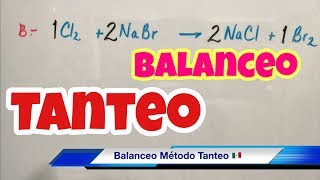 Balanceo Método de Tanteo Parte 1 [upl. by Bertrand205]