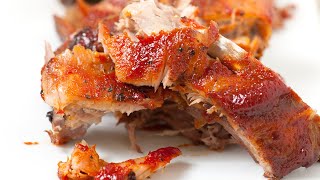 FallOffTheBone Oven Baked Ribs Recipe  How to Bake Ribs in the Oven  Updated [upl. by Ollehcram]