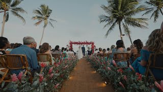 Cerimônia de Casamento na Praia de Carneiros  PE  Bruna e Gledson  4K UltraHD  Sony FX3 amp A7SIII [upl. by Adihsaar331]