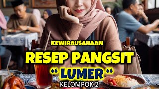 Membuat Pangsit Lumer Kelompok 2 Mapel Kewirausahaan smk kewirausahaan [upl. by Emery]