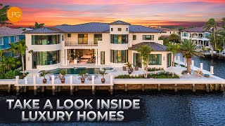 TAKE A LOOK INSIDE SOME OF THE BEST HOMES AND MANSIONS IN THE USA  3 HOUR TOUR OF REAL ESTATE [upl. by Atnicaj]