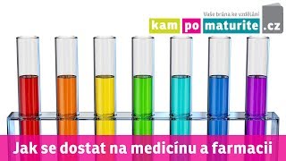 Jak se dostat na lékařské fakulty medicínu a farmacii a udělat přijímačky www KamPoMaturite cz [upl. by Aevin934]