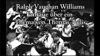 R V Williams  Fantasie über ein Thema von Thomas Tallis Erpenbeck 1965 [upl. by Papagena412]