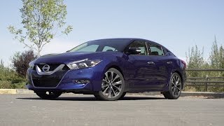 2016 Nissan Maxima SR Review  AutoNation [upl. by Aihsit91]